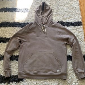 Iron and Resin grey tope hoodie M